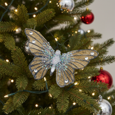 Colgante navideño mariposa h9